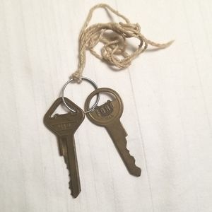 Vintage Ford Motors Car Keys